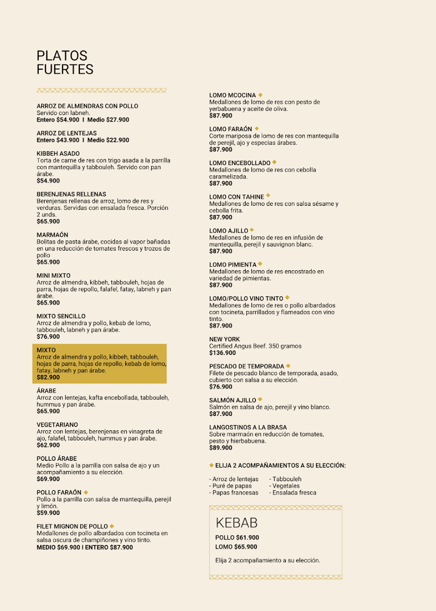 Menu M Cocina Arabe Bogota-1