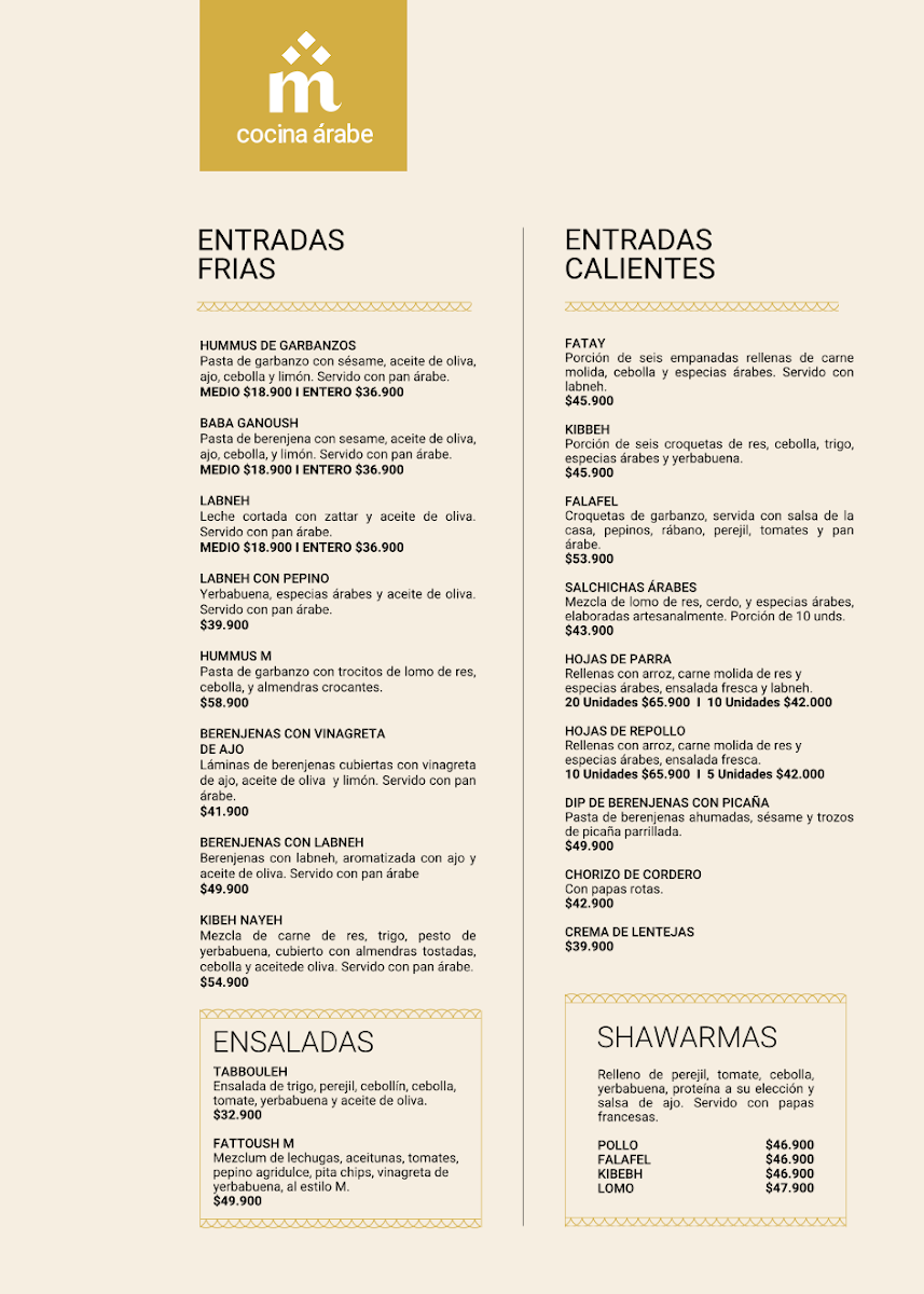 Menu M Cocina Arabe Bogota-4